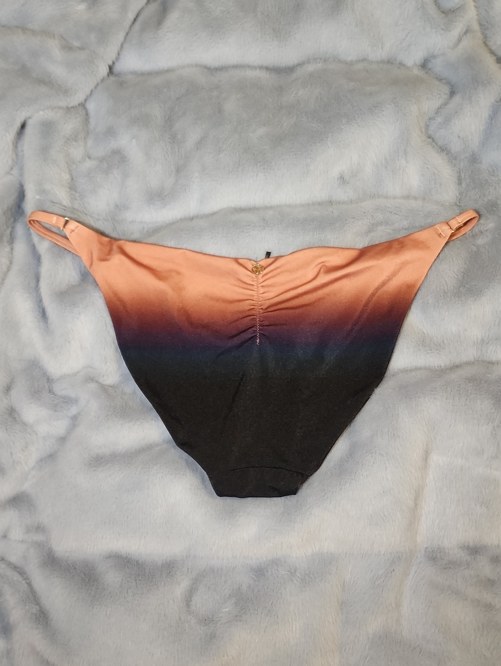 Victoria's Secret Blush to Navy Ombre Bandeau Bikini - Picture 9 of 12